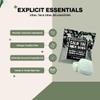 Explicit Essentials Calm The F Down Shower Steamers | Jasmine Vanilla Aromatherapy Shower Steamers for Relaxation & Stress Relief | Spa Shower Gift for Self-Care, Birthdays, Christmas & Holidays view 4