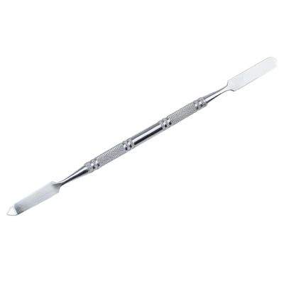 ASAKKURA Foundation Mixing Bar Stainless Steel Embossing Stick Stick for Makeup Silver