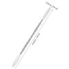ASAKKURA Foundation Mixing Bar Stainless Steel Embossing Stick Stick for Makeup Silver view 2