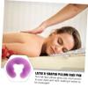 ADOCARN Professional Silicone Face down Pillow for Spa Beauty -shaped Cushion with Cut-out for Eye Comfort Easy to Clean for Massage Relaxation view 3