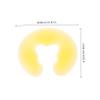 ADOCARN U Shape Silicone Pillow Spa Women Face Pillow for Back Pain Fluffy Reusable view 2