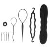 4PCS Hair Bun Maker Braiding Styling Disk Tools Accessories with Comb, for Wedding, Appointment or Party (No. 2 9PCS) view 1