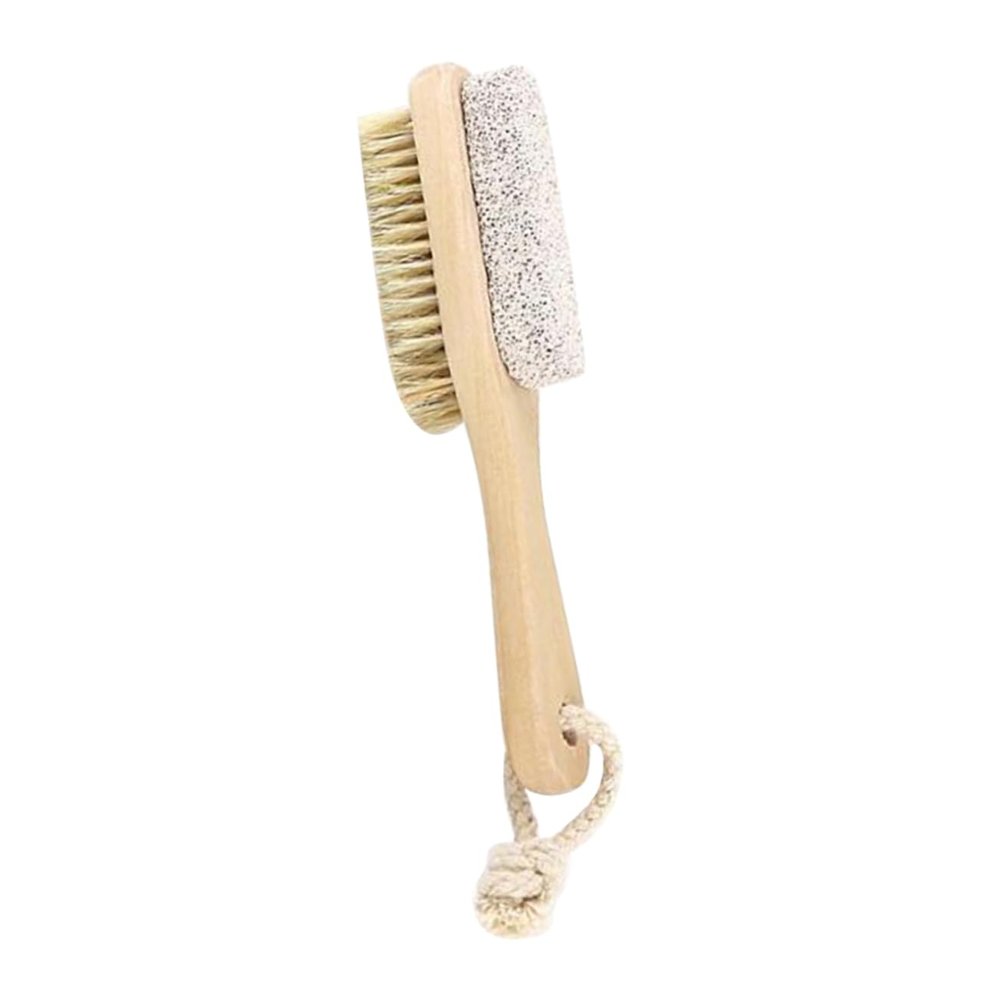 NULYLU Foot File Remover Double Sided Brush Professional Pedicure Tools for Smooth Foot Skin
