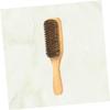 ASAKKURA Double-sided Beard Styling Comb for Men Portable Natural Boar Bristle Brush with Handle Grooming Tool for Beard Care and Maintenance view 3