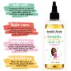 Braid Oil, Kids Braiding Hair Oil and Dry Scalp Oil for Kids, Natural Curly Hair Products Infant Toddler Girls and Boys view 3