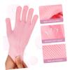 AUTSUPPL Moisturizing Foot Socks Gloves Set 2 Pairs Spa Hydration Grip Socks Remover view 2