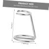 AUTSUPPL Beard Catcher for Shaving Razor Stand Barber Razor Manual Shaver Hair Shaver Case Shave Holder Holder view 2