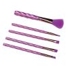 5PCS Set Makeup Brushes Multifunctional ABS Handle Blusher Eyeshadow Brush Set, Professional Makeup Application Brush Kit with Travel Case, Good Makeup Lovers, All Needs view 1