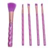 5PCS Set Makeup Brushes Multifunctional ABS Handle Blusher Eyeshadow Brush Set, Professional Makeup Application Brush Kit with Travel Case, Good Makeup Lovers, All Needs view 3
