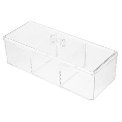 ASAKKURA Multi-function Jewelry Box Lid Desktop Makeup Holder Craft Storage Closet Organizers