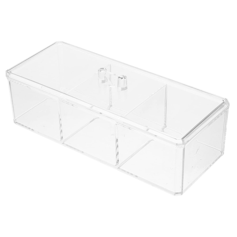 ASAKKURA Multi-function Jewelry Box Lid Desktop Makeup Holder Craft Storage Closet Organizers