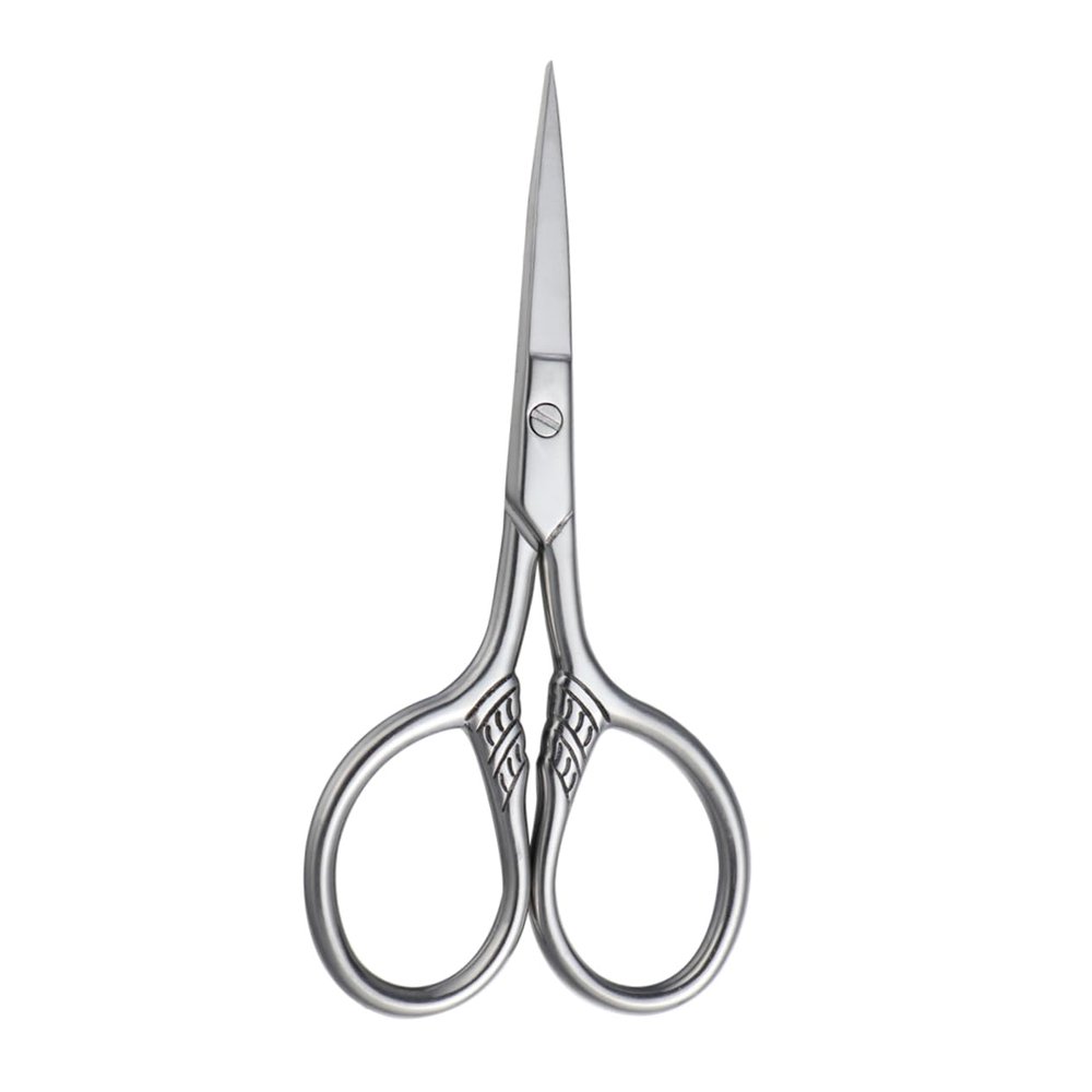 IWOWHERO Men's Beard Scissors Scissors for Men Facial Trimmer Beard Grooming Stainless Steel