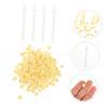 FOMIYES 4sets Nose Hair Wax Kit of Wax Beads for Men Women Easy to Use Nose Hair Removal Waxing for Travel Home Low Pain Suitable for Beginners view 3