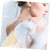 AUTSUPPL 4pcs Long Handle Bath Balls Sponges Bath Poufs Shower Sponges Body Scrubber Shower Tools view 4