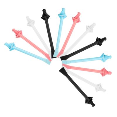Baluue 12pcs Nose Hair Wax Sticks Disposable Hair Removal Rods Nostril Cleaning Wax Applicator Waxing Tools for Home Use