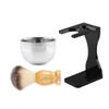 AUTSUPPL Complete Men's Shaving Shaving Brush Bowl Cup Stand Beard Brush Kit Shave Tools view 1