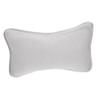 BEBEMOKO Bathtub Pillow Suction Cups Firm Neck Pillow for Travel Decorative for Tub Grey view 1