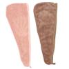 SKISUNO 2pcs Quick Dry Cap for Women Reusable Hair Accessories Fast Drying Hair Drying Towel Comfortable Head Wrap view 1