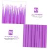 minkissy Household Beauty Accessories 2 Pack of Disposable Beauty Cotton Brush Sticks Small Non-linting Sanitary Efficient Applicators Easy to Carry view 2