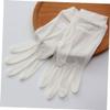 NULYLU 1 Pair Silk Sleep Gloves Moisturizing Lotion Gloves for Women for Hand Care view 4