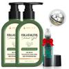 ABERA Folliculitis, BHA Shower Gel, High-Performance Folliculitis Body Wash, Wild Bitter Melon Extract, Reduces Back Acne & Hyperkeratosis, 2 Boxes + Gift Titanium Armpit Serum Roller view 1