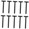 minkissy 10pcs Disposable Arm and Leg Hair Painless Back and Armpit Shaving Tool - Design Double-edge Blades for Women and Men view 1