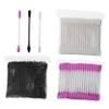minkissy Double-head Cotton Swabs Cotton Applicators for Ear Cleaning Cosmetic Use and Daily Disposable Convenient for Home and Travel Random Color view 1