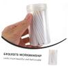 minkissy 100pcs Lip Brush Makeup Lip Brush Applicator Retractable Exfoliating Tool Makeup Accessories for Birthday Christmas view 3