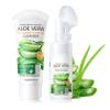 2 Pack Aloe Vera Facial Cleanser and Face Wash Set, Hydrating Facial Foam Cleanser with Brush, Deep Cleasing Daily Face Cleanser Long Lasting Oil Control Moisturizing Face Wash for Men and Women view 1