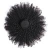 Hair Bundles Afro Kinky Curly Bundles Human Hair for Black Women Natural Fluffy Hair Extensions Afro Curly Weave Bundles Natural Color Weave Bundles(12 inches) view 2