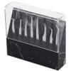 Lash Tweezer Holder, Dust-Proof Acrylic Tweezer Holder with 8 Holes, Sturdy Portable Tweezer Stand for Eyelash Extensions Supplies Acrylic Display Stand, Lash Tweezer Holder view 1