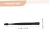 MUSISALY 4pcs Stainless Steel Eyelash Extension Tweezers Ergonomic Lash Applicator Tweezers for Easy Application of Fake Lashes and Comfortable Grip for Beginners and Professionals view 4
