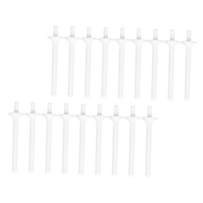 minkissy 50pcs Quality Plastic Nose Hair Removal Wax Sticks Waxing Applicators for Daily Nasal Cleaning