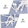 minkissy 50pcs Quality Plastic Nose Hair Removal Wax Sticks Waxing Applicators for Daily Nasal Cleaning view 4