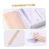 SKISUNO Tongue Depressors Wax 200pcs Large Wax Sticks for Body Facial Hair Removal Share Family view 3