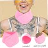 OSOLADY Neck Wrinkle Prevention Wrap Essential Oils Moisturizing Neck Mask for Skin Care Reduces Fine Lines and Nourishes Skin Pink view 2