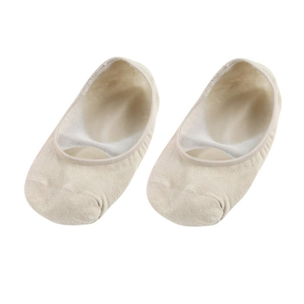 BELLIFFY 1pair Foot Care Gel Socks Low Socks for Women Moisturizing Gel Toeless Comfortable Breathable