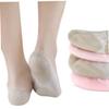 BELLIFFY 1pair Foot Care Gel Socks Low Socks for Women Moisturizing Gel Toeless Comfortable Breathable view 2