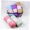 Healeved 5pcs Microfiber Makeup Remover Towel Facial Washcloth for Women High Absorbency Portable for Travel and Home Use view 2