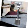 MUSISALY 2pcs Razor Holding Base Small Desktop Razor Stand Portable Holder for Men Shaving view 2