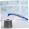 MUSISALY 2pcs Razor Holding Base Small Desktop Razor Stand Portable Holder for Men Shaving view 4
