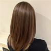 oulaer Chocolate Brown Highlights Caramel Dark Brown Roots Short Bob Straight Lace Front Wig Human Hair Pre Plucked 13x4 HD Lace Front Wig Natural Hairline Brazilian Remy Hair 150% Density 14Inch view 4