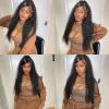 Bustards Hair Bundles Kinky Curly Bundles Human Hair Bundles 8-40 Inch Curly Brazilian Remy Hair Bundle Natural Double Weft Human Hair Extensions for Black Women Weave Bundles(24inches) view 4