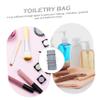 BELLIFFY Adjustable Strap Pu Travel Bag Makeup Organizer Detachable Toiletry Bag for Women Random Color view 4