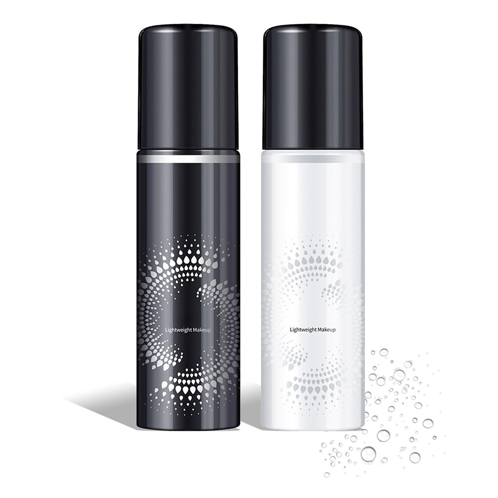 LingHaoLH 2PCS Makeup Setting Spray Set, Face, Weightless, Long Lasting, Waterproof, Fixing, Smudge-proof, Hydrating & Refreshing, All Skin Types