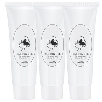 Carbon Peeling Gel, Gel for Laser Hair Removal Facial Skincare, Black Doll Carbon Peel Cream for Facial Deep Cleansing & Rejuvenation(3PC)