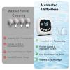 Electric Facial Cupping Set for Face with Dual-cup Usage - 3-In-1 Face Cupping, Gua Sha & Massage Tools for Skin Care - Multifunctional Facial Neck Eye Cuppings Massager for Wrinkle 3 Modes 9 Gears view 2