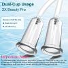 Electric Facial Cupping Set for Face with Dual-cup Usage - 3-In-1 Face Cupping, Gua Sha & Massage Tools for Skin Care - Multifunctional Facial Neck Eye Cuppings Massager for Wrinkle 3 Modes 9 Gears view 3