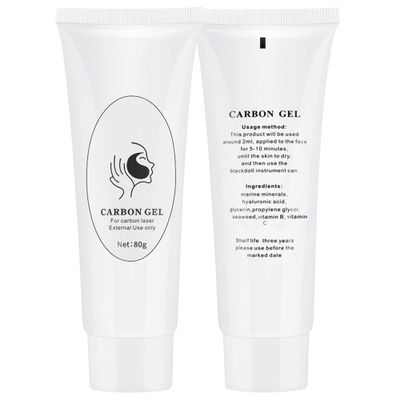 Carbon Peeling Gel, Gel for Laser Hair Removal Facial Skincare, Black Doll Carbon Peel Cream for Facial Deep Cleansing & Rejuvenation(1PC)
