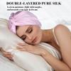 100% Mulberry Silk Bonnet for Women Hair Care, Grade 6A Silk Sleeping Cap - Stay On All Night Hair Wrap for Sleeping (Coffee/05, One Size-Medium) view 2